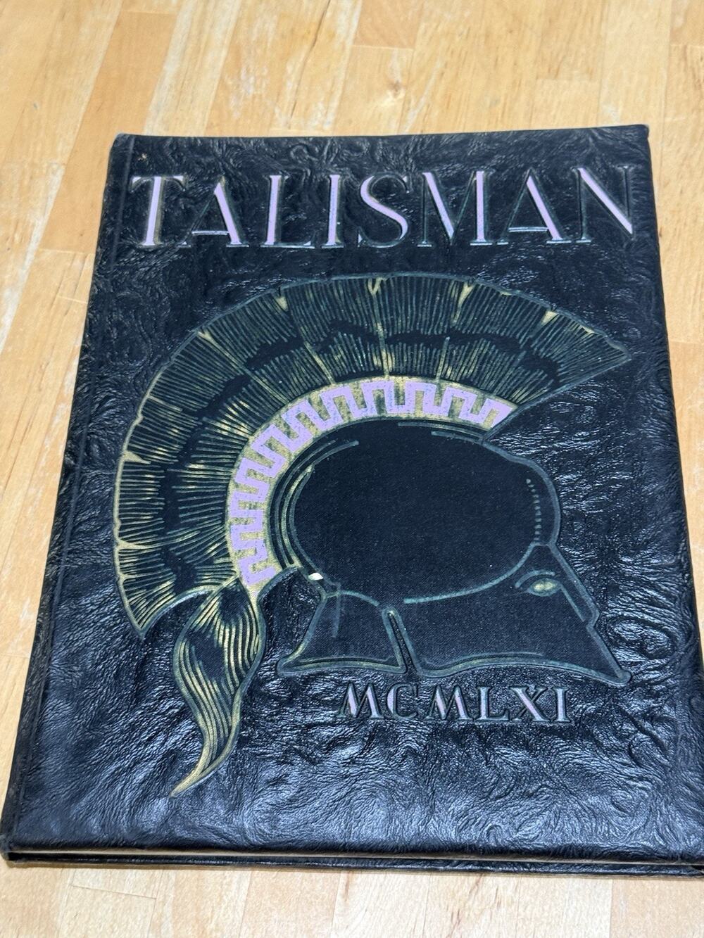 1961 TALISMAN YEARBOOK RESEDA High School RESEDA CA